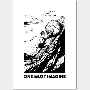 One Must Imagine Dark Ink Posters and Art